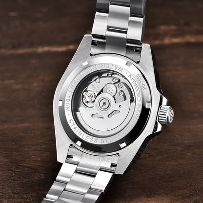 PAGANI DESIGN Luxury Sapphire Glass Men Automatic Watch 100m Waterproof Stainless Steel men mechanical wristwatches montre homme