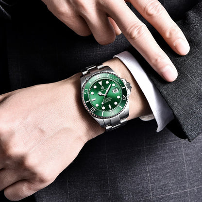 PAGANI DESIGN Luxury Sapphire Glass Men Automatic Watch 100m Waterproof Stainless Steel men mechanical wristwatches montre homme