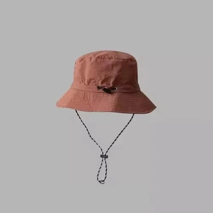 Unisex Summer Wide Brim Waterproof and Quick-drying Panama Caps Outdoor Visor Bucket Hats Mesh Breathable Sun Hat with Neck Flap