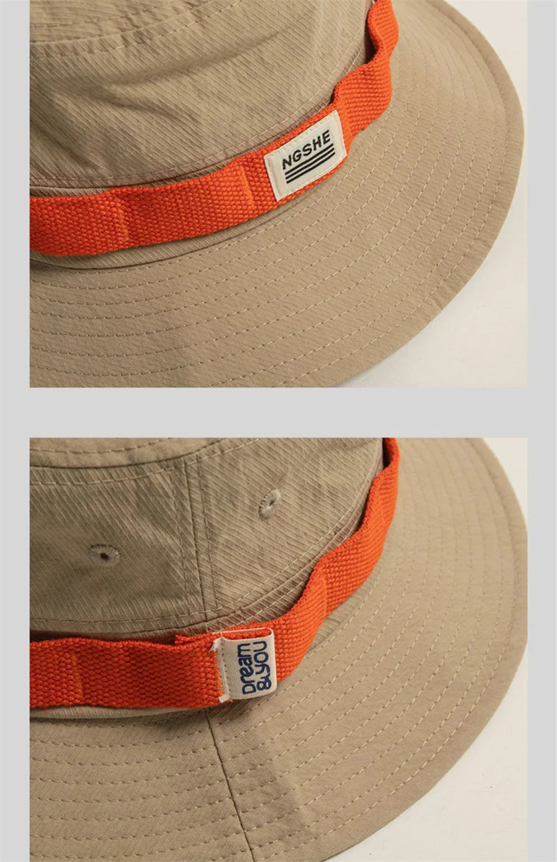 Unisex Summer Sun Hats UV Protection Outdoor Adjustable Visor Bucket Hat for Men Women Hiking Camping Fisherman Hat Panama Caps