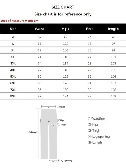Spring Summer Jeans Men Fashion Tapered Harem Denim Pants Casual Jogger Baggy Jean Trousers Male Plus Size 5XL Streetwear