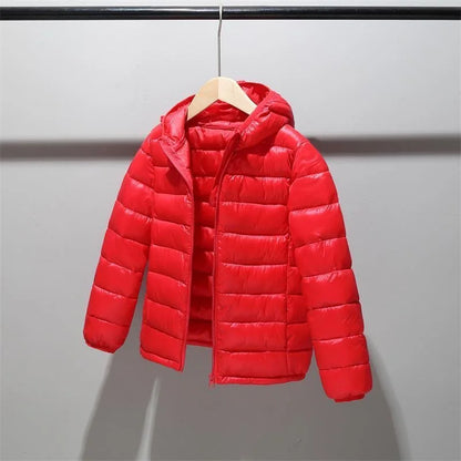 3-14 Years Autumn Winter Kids Down Jackets For Girls Children Clothes Warm Down Coats For Boys Toddler Girls Outerwear Clothes