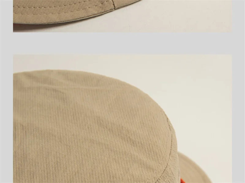 Unisex Summer Sun Hats UV Protection Outdoor Adjustable Visor Bucket Hat for Men Women Hiking Camping Fisherman Hat Panama Caps