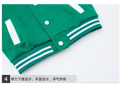 Autumn Jacket Baseball Suit Clothes for Teen Quilted Coats Cotton Jacket Children's Bomber Tiny Kids Jackets Girl Boy