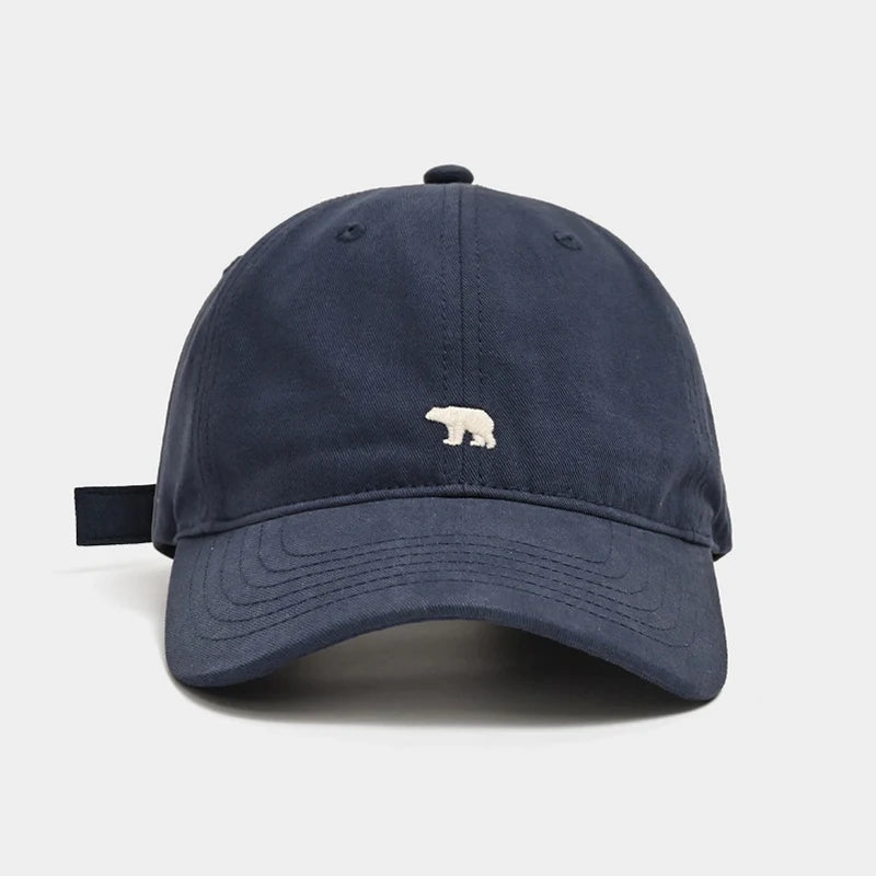 Korean Women Men Baseball Cap Embroidered Solid Color Snapback Hat Unisex Outdoor Sun Hat Cotton Visors