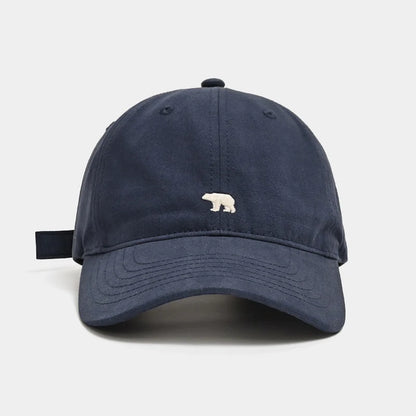 Korean Women Men Baseball Cap Embroidered Solid Color Snapback Hat Unisex Outdoor Sun Hat Cotton Visors