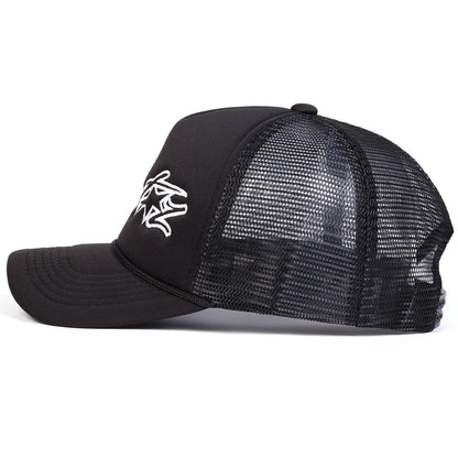 Unisex CRTZ Pentagram Embroidery Baseball Net Caps Spring and Summer Outdoor Adjustable Casual Hats Sunscreen Hat