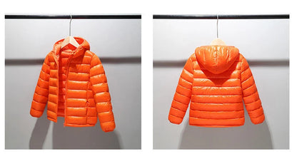 3-14 Years Autumn Winter Kids Down Jackets For Girls Children Clothes Warm Down Coats For Boys Toddler Girls Outerwear Clothes