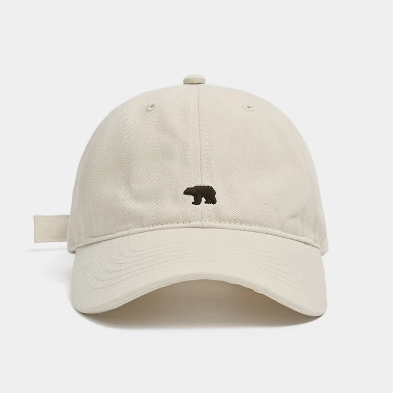 Korean Women Men Baseball Cap Embroidered Solid Color Snapback Hat Unisex Outdoor Sun Hat Cotton Visors
