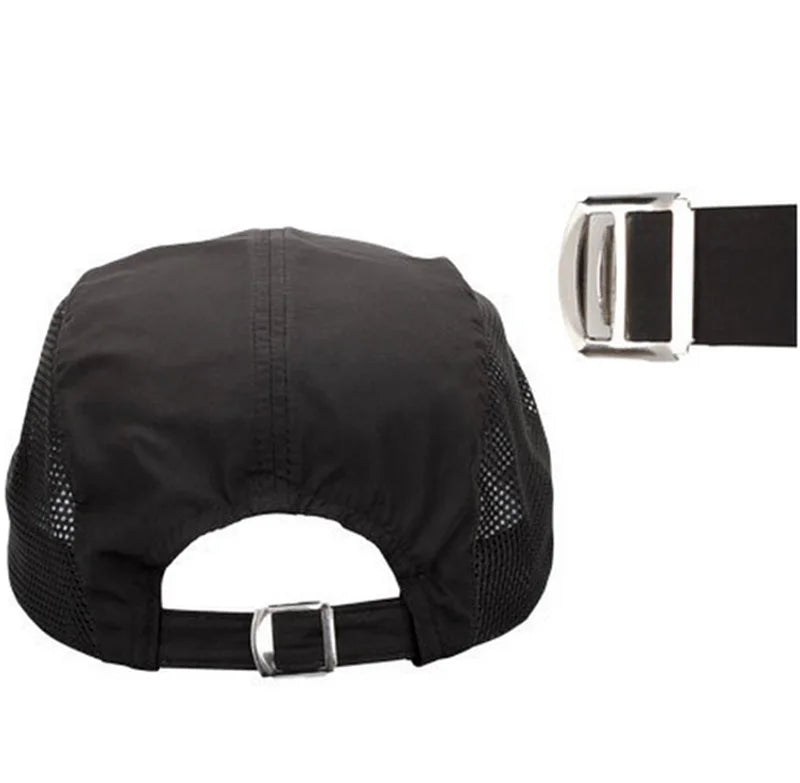 Adjustable Quick Dry Braethable Hat Running Baseball Summer Mesh Cap Visor Sports Cool Fashion Hot Outdoor Popular Men Women