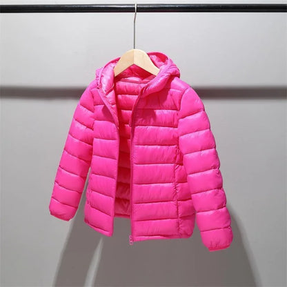 3-14 Years Autumn Winter Kids Down Jackets For Girls Children Clothes Warm Down Coats For Boys Toddler Girls Outerwear Clothes