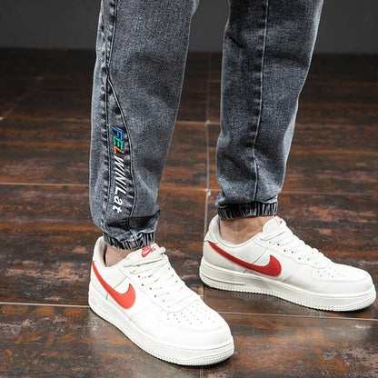 Spring Summer Jeans Men Fashion Tapered Harem Denim Pants Casual Jogger Baggy Jean Trousers Male Plus Size 5XL Streetwear