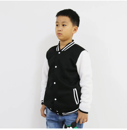 Kids Horror Game Sprunki Print Baseball Uniform Spring Summer Long Sleeve Cartoon Sportswear Sprunki Anime boys girls Jackets
